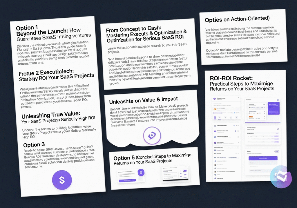 How to make your SaaS projects deliver serious ROI