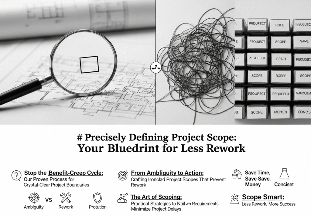 How We Define Project Scope for Less Rework