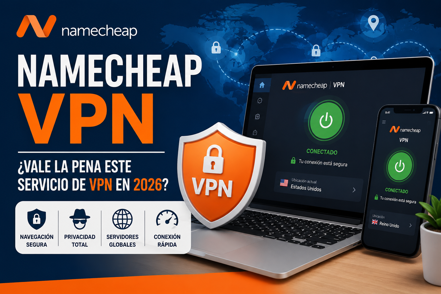 Namecheap VPN: ¿Vale la pena este servicio de VPN en 2026? Namecheap VPN