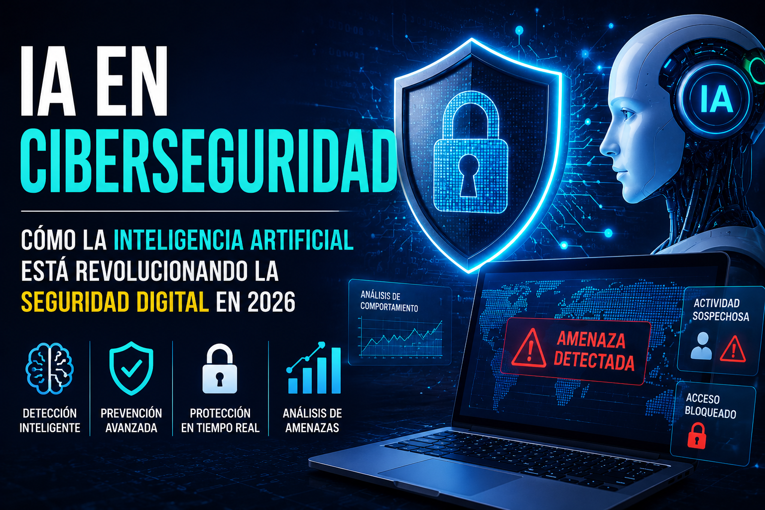 IA en Ciberseguridad: la Inteligencia Artificial y la Seguridad digital IA en ciberseguridad
